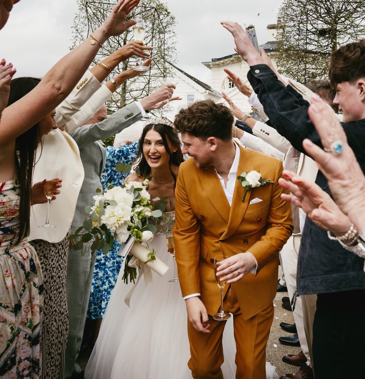 Conor Maynard and Kitty Bertrand's wedding photo, with the stunning Icelandic landscape in the background, surrounded by media attention and speculation about their future together, with a focus on their love and commitment to each other