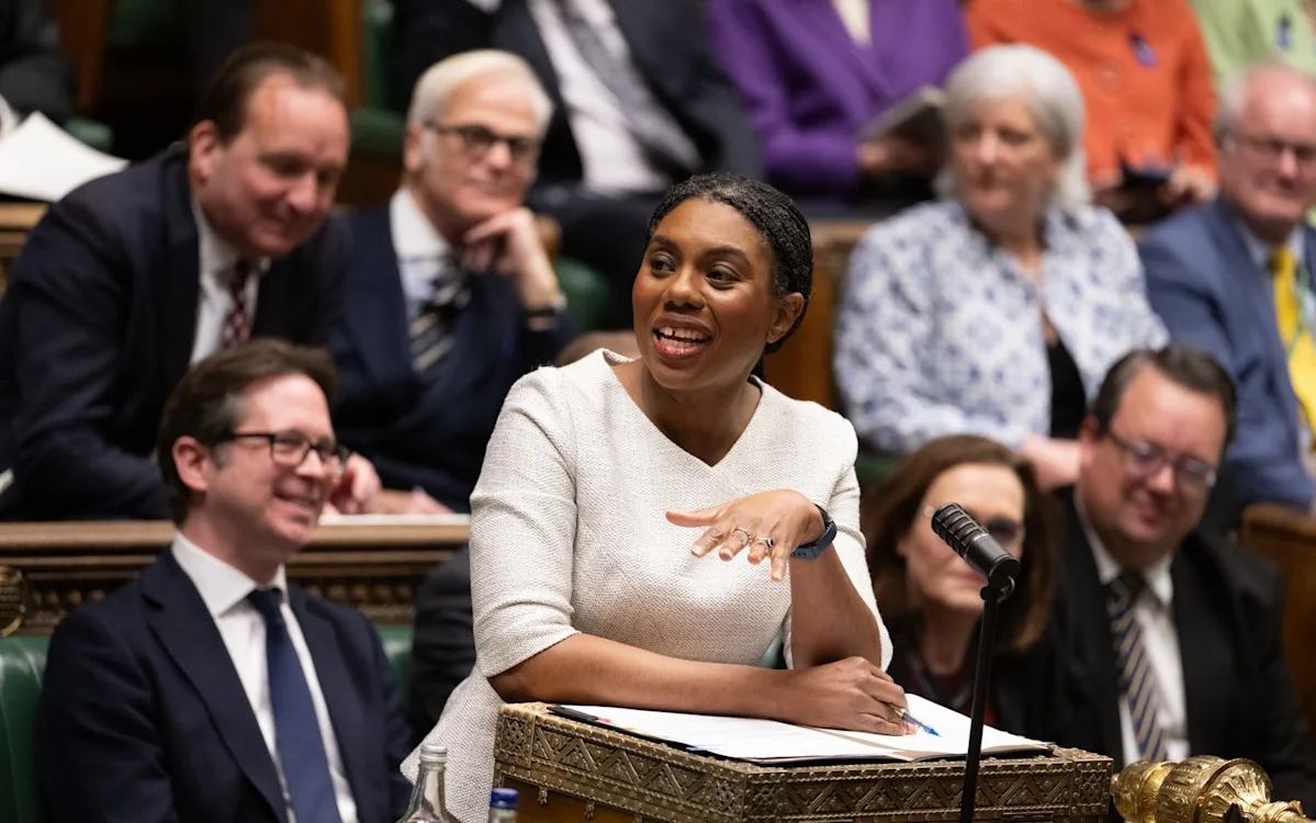 A family benefiting from economic support, with a caption describing the positive impact of the £6,000 boost on their lives, amidst the challenges posed by tax changes to the middle class, and the importance of balanced economic strategies