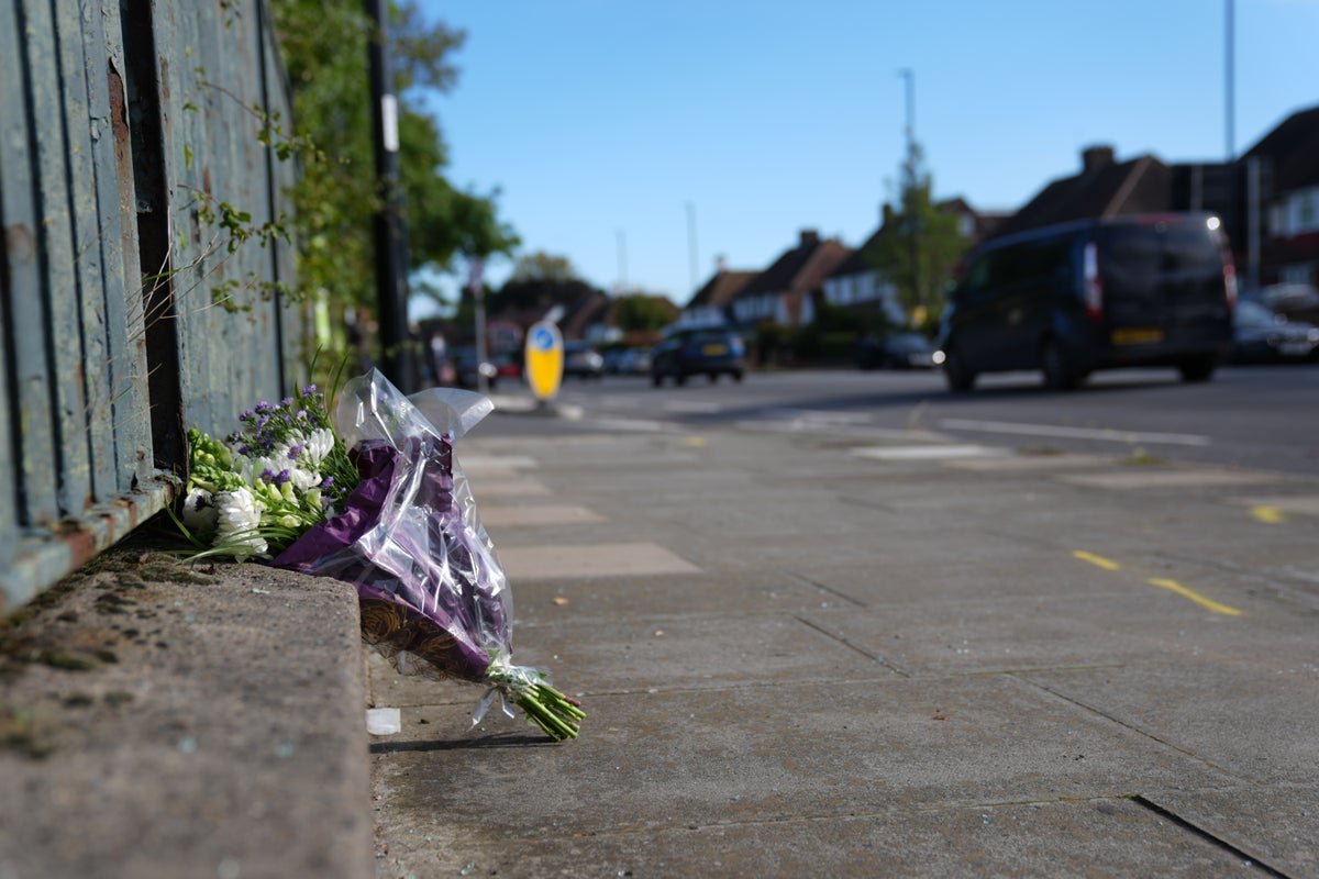 A Metropolitan Police car involved in a fatal crash, highlighting the importance of road safety and responsible driving, particularly for those in authority