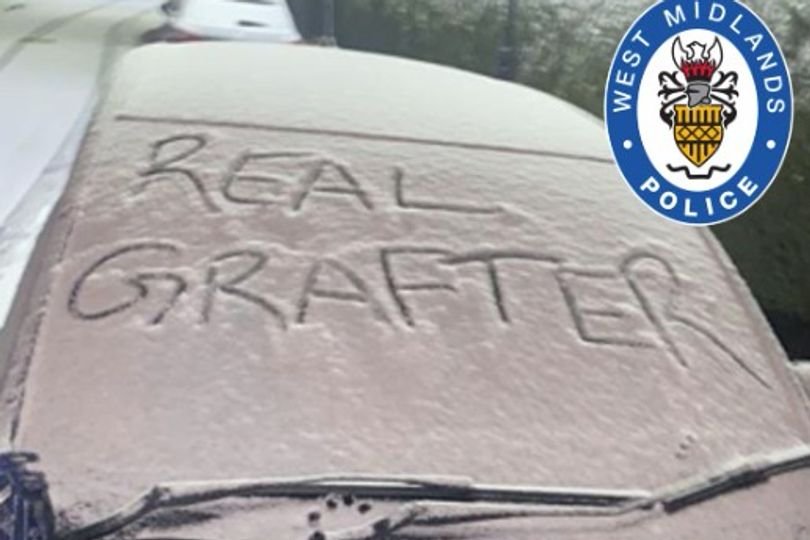A group of car thieves posing with their stolen vehicles, with a blurred background to protect their identities, the primary keyword car thieves is used to describe the image