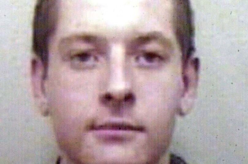 A descriptive image of a crime scene in Wales, with a focus on the vampire killer's brutal act, highlighting the horrific nature of the crime and the need for increased awareness and education about violent behaviour