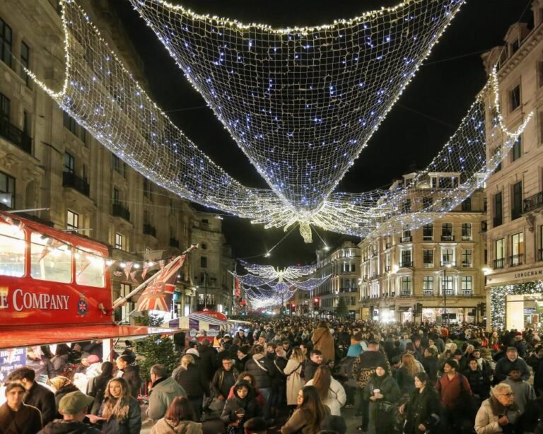 UK retail sales during christmas