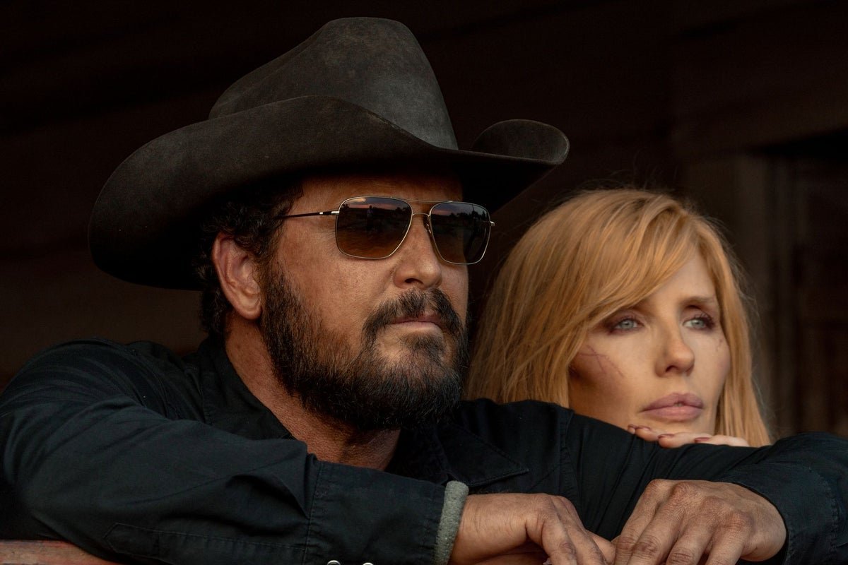 A photo of the Dutton Ranch, with a dramatic landscape and a hint of the show's characters in the distance, showcasing the primary keyword 'Yellowstone spin-off' in a natural and descriptive way