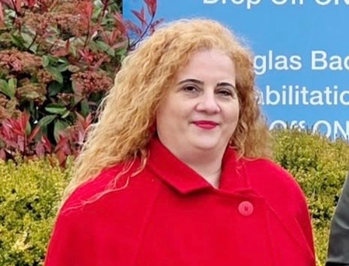 A London street with a mix of people from different ethnic backgrounds, highlighting the city's diversity and inclusivity, with a focus on promoting respect and challenging anti-Semitic behaviour