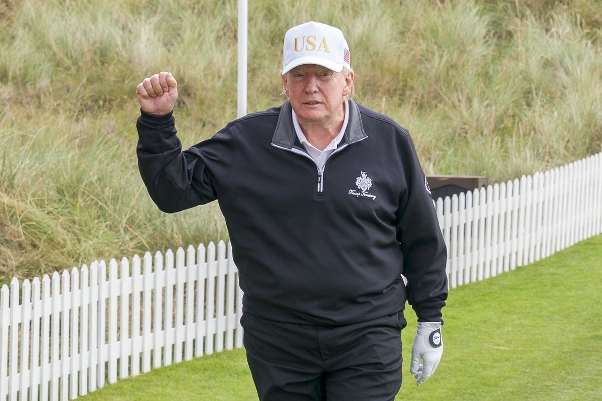Donald Trump's Scottish golf course, a potential 'personal playground' under scrutiny by the Scottish Greens, with a focus on transparency and accountability in his business dealings