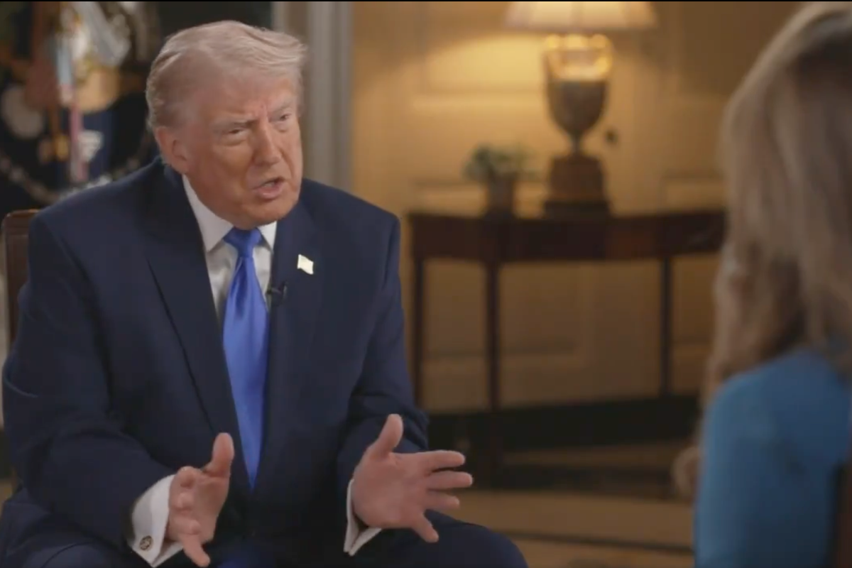 Donald Trump speaking at a podium, with a dramatic change in facial expression, highlighting his unpredictable behaviour and media whiplash, with a mix of love and hostility in his eyes, as he navigates the complex world of politics