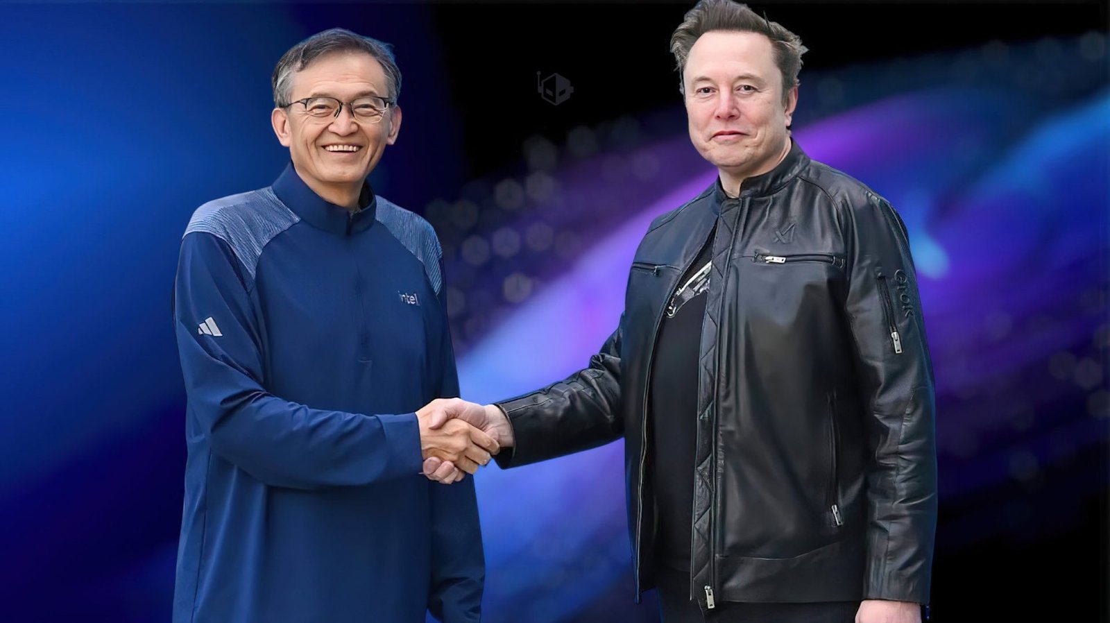 Elon Musk visits Intel's Oregon Fab, a state-of-the-art facility producing cutting-edge AI chips, including Panther Lake CPUs on 18A, showcasing the UK's innovative behaviour in the tech industry with a colourful palette of innovation