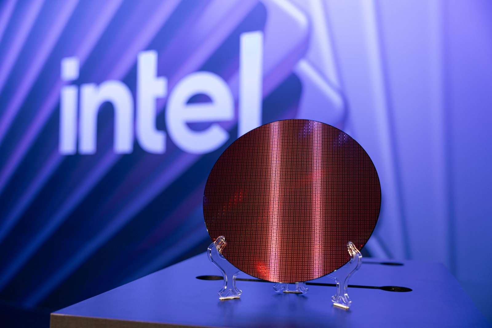 A detailed diagram of Intel's EMIB packaging technology, highlighting its role in overcoming AI supply chain challenges in the UK