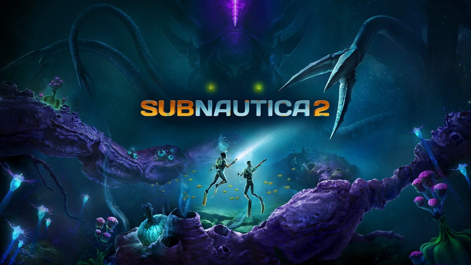 Subnautica 2 featured image, showcasing the game's stunning underwater world with alien creatures and mysterious landscapes, set to launch in early access in the UK