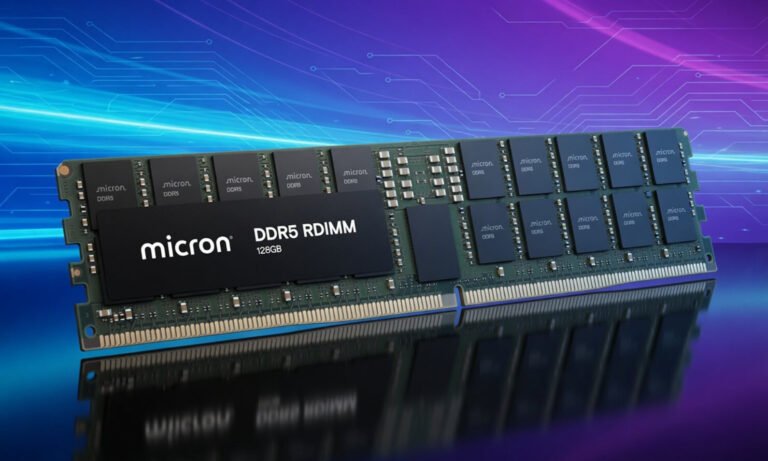 Micron's new DDR5 RDIMM modules provide a significant boost in speed and capacity for AI applications in the UK, with 256 GB capacities and speeds of up to 9200 MT/s, making them ideal for analysing large amounts of data quickly and efficiently, and driving innovation and growth in the UK's AI sector