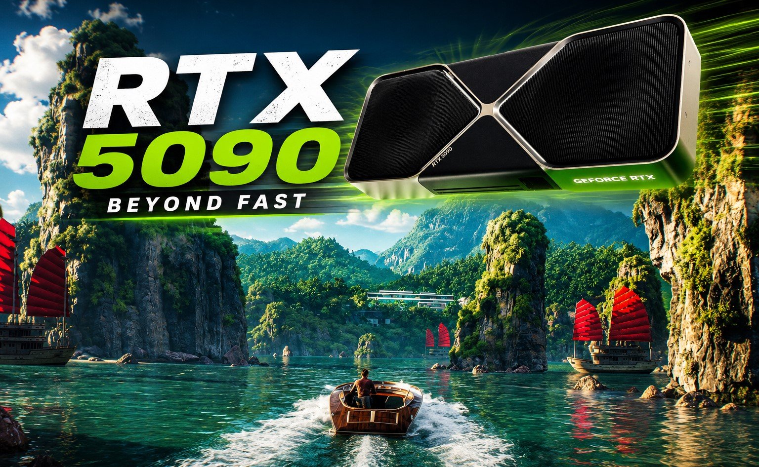 The NVIDIA GeForce RTX 50 series bundle includes a free copy of the 007 First Light game, providing an unparalleled gaming experience with superior graphics quality and immersive gameplay, available in the UK