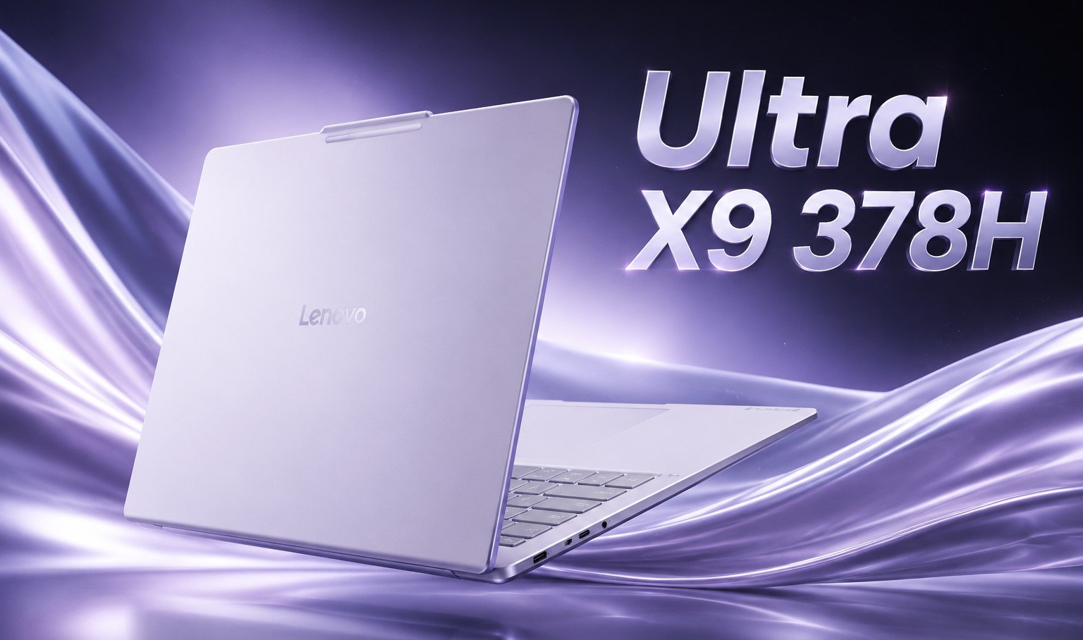 Lenovo Yoga Air 14 Ultra Aura laptop featuring Intel's Core Ultra X9 378H processor, with a vibrant colour display and sleek design, perfect for professionals and gamers in the UK, showcasing the latest laptop technology and innovations