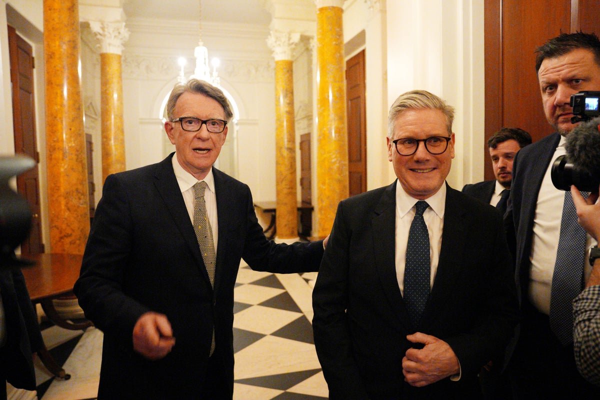 Sir Keir Starmer and Lord Mandelson, key figures in the ongoing investigation into the Labour party's behaviour and transparency, with a focus on Starmer's alleged withholding of documents