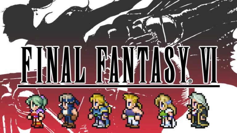 A descriptive image of the Final Fantasy VI AI remake, showcasing the game's characters and storyline, with a focus on the AI technology used to create the remake, in the UK gaming context