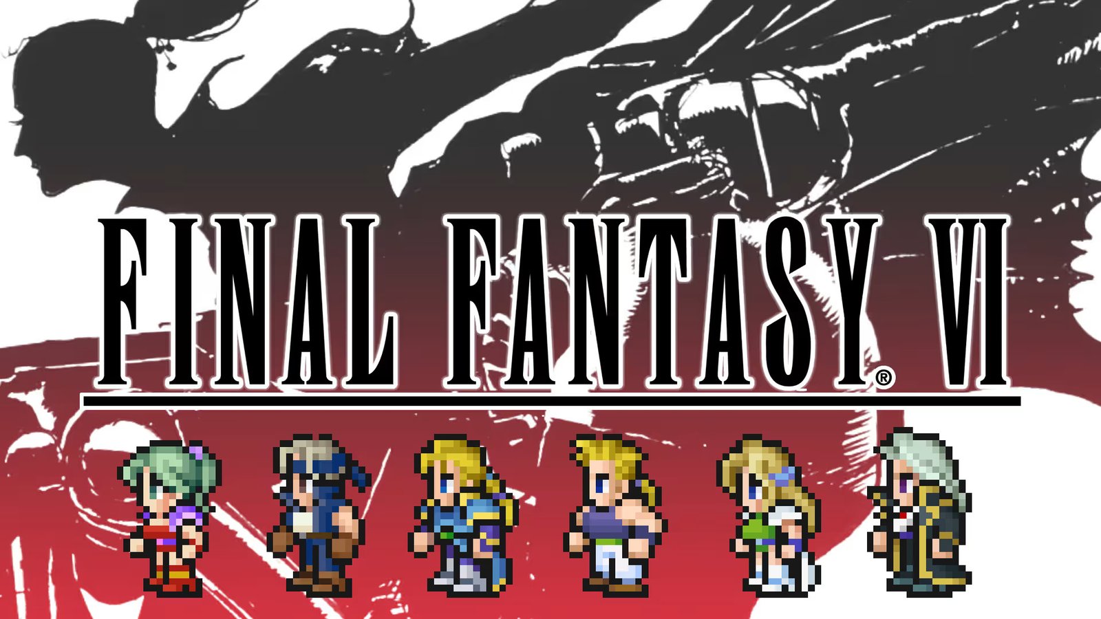 A descriptive image of the Final Fantasy VI AI remake, showcasing the game's characters and storyline, with a focus on the AI technology used to create the remake, in the UK gaming context