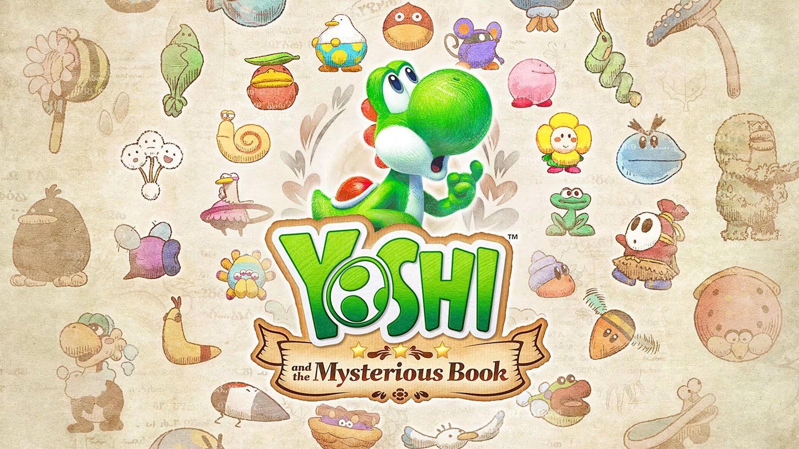 Yoshi and the Mysterious Book featured image, showcasing the game's beautiful visuals and charming characters in a UK setting, with a primary keyword of Nintendo Switch 2