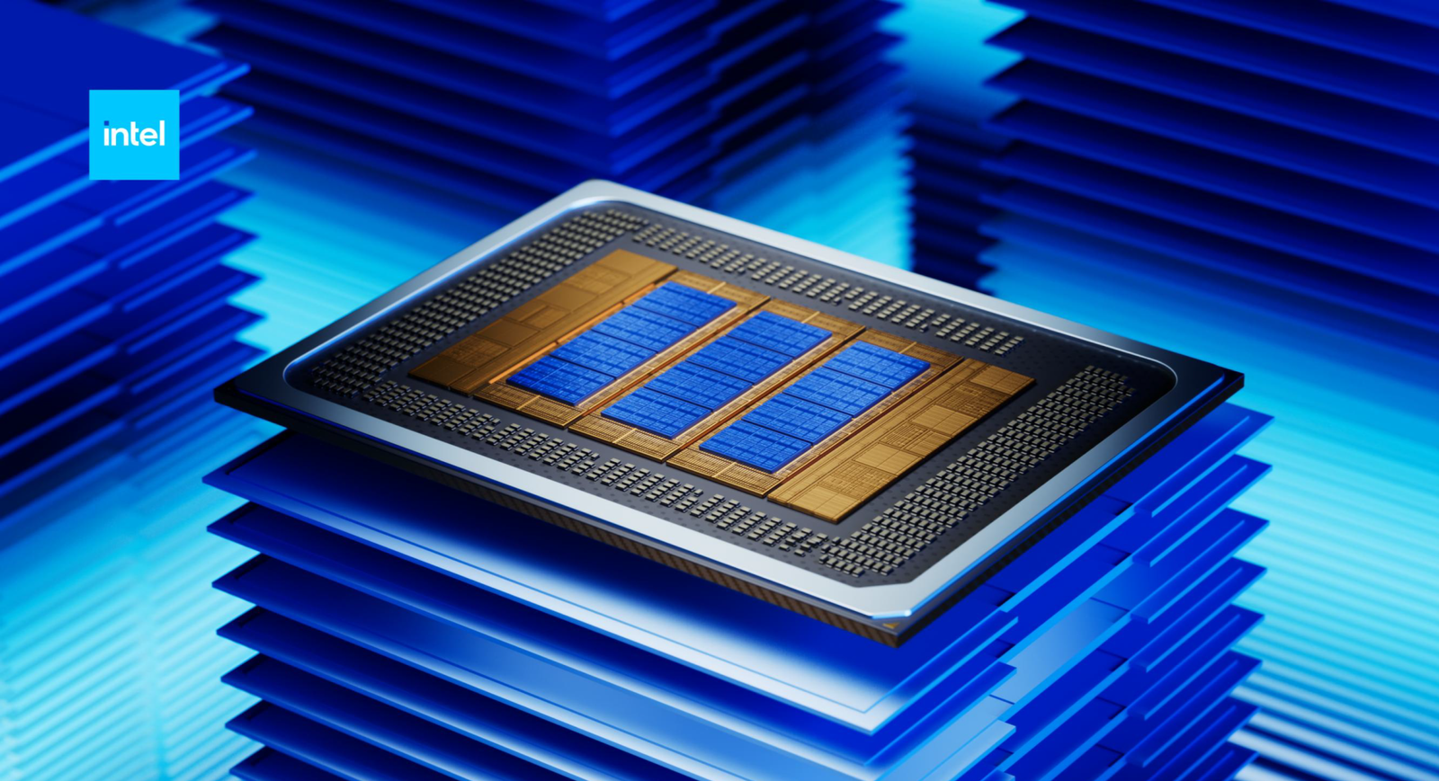 Intel Xeon 6+ Clearwater Forest data centre processor with 288 Darkmont E-Cores and 576 MB Cache, designed for 6G and Edge AI workloads in the UK