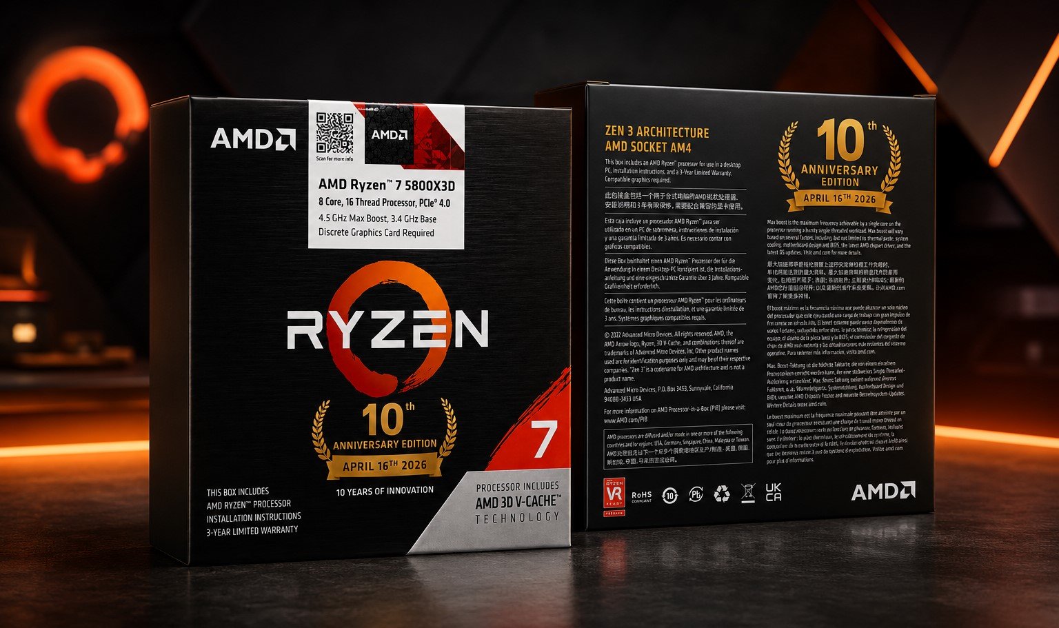 The AMD Ryzen 7 5800X3D processor, with its sleek design and impressive specs, is set to revolutionise the UK gaming market. The processor's colour scheme and design are being praised by enthusiasts, and its behaviour in various gaming scenarios is being closely analysed. With its powerful performance and affordable price point, the Ryzen 7 5800X3D is expected to be a top choice for gamers in the UK