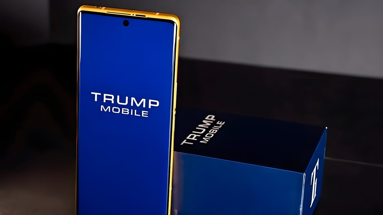 The Trump Mobile T1 Phone, a smartphone with a pre-installed Truth Social app, has been found to be leaking personal information of its UK users, highlighting the importance of data privacy and protection in the UK, with the company's logo and a picture of the phone in the background, symbolising the company's commitment to data privacy, which has been called into question