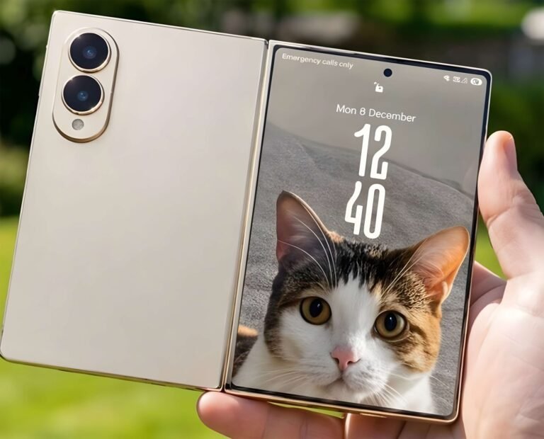 The Samsung Galaxy Z Fold 8 Ultra, featuring a large, foldable screen and sleek design, is set to make a statement in the UK market with its unique colour and innovative technology, embodying the spirit of Ultra-class products