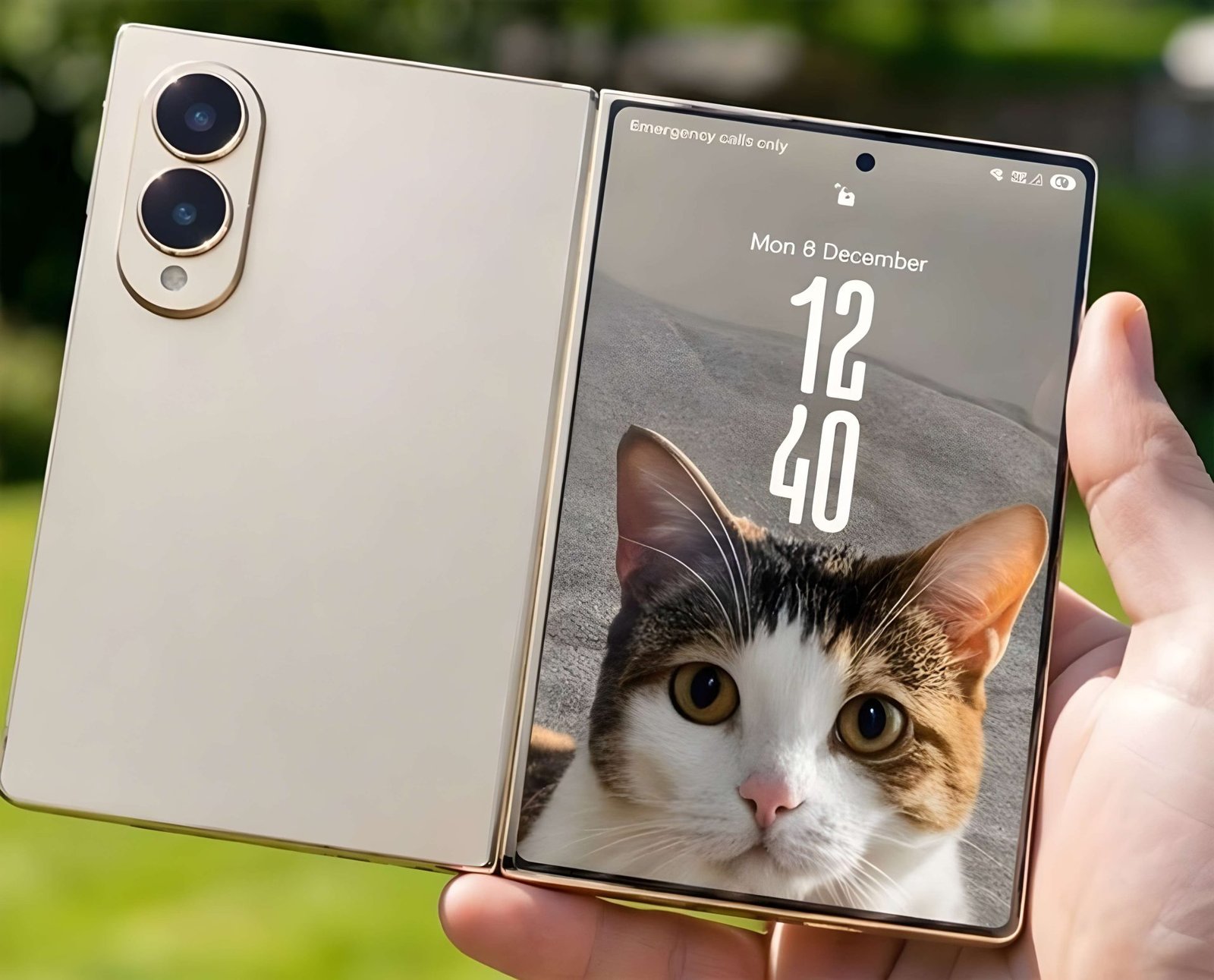 The Samsung Galaxy Z Fold 8 Ultra, featuring a large, foldable screen and sleek design, is set to make a statement in the UK market with its unique colour and innovative technology, embodying the spirit of Ultra-class products