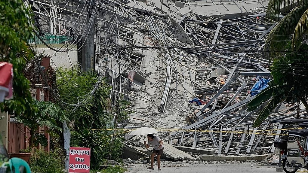 Rescue efforts are underway after the collapse of an unfinished hotel in the Philippines, with emergency responders working to locate survivors and provide assistance to those affected by the tragedy, which has left a trail of devastation and raised questions about building safety and construction protocols