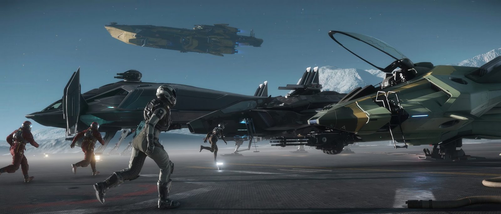 Star Citizen's spacecraft soaring through the galaxy, with a stunning colour scheme and intricate details, showcasing the game's immersive gameplay and engaging storyline, with a focus on community-driven projects and crowdfunding in the UK