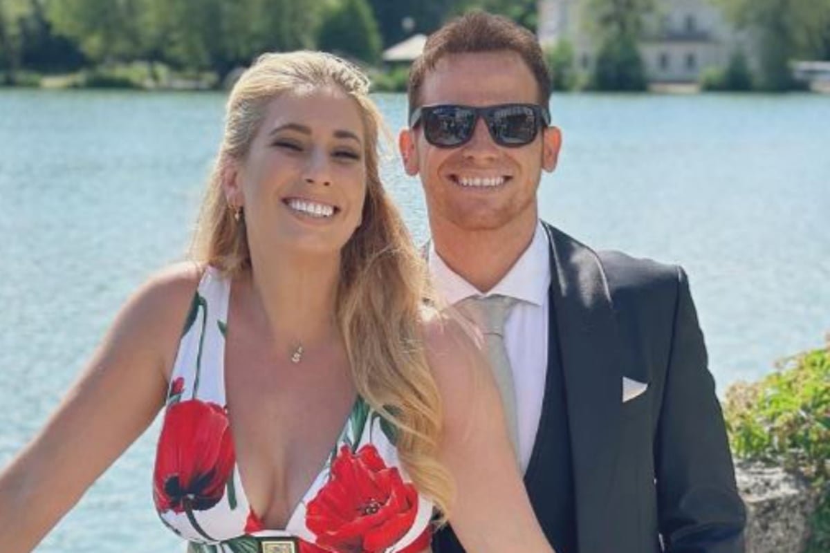 Stacey Solomon and Joe Swash on their wedding day, smiling and embracing, with a beautiful colourful background, showcasing their love and happiness, with Stacey looking stunning in her white wedding dress, and Joe looking dashing in his suit, as they celebrate their special day, with a lovely colourful cake and decorations, surrounded by friends and family, on a sunny day, with a bright blue sky, and a beautiful colourful garden, full of flowers and trees, with a lovely warm atmosphere, and a sense of joy and celebration, as they embark on their new life together, with Stacey Solomon and Joe Swash's marriage being a true reflection of their love and commitment to each other