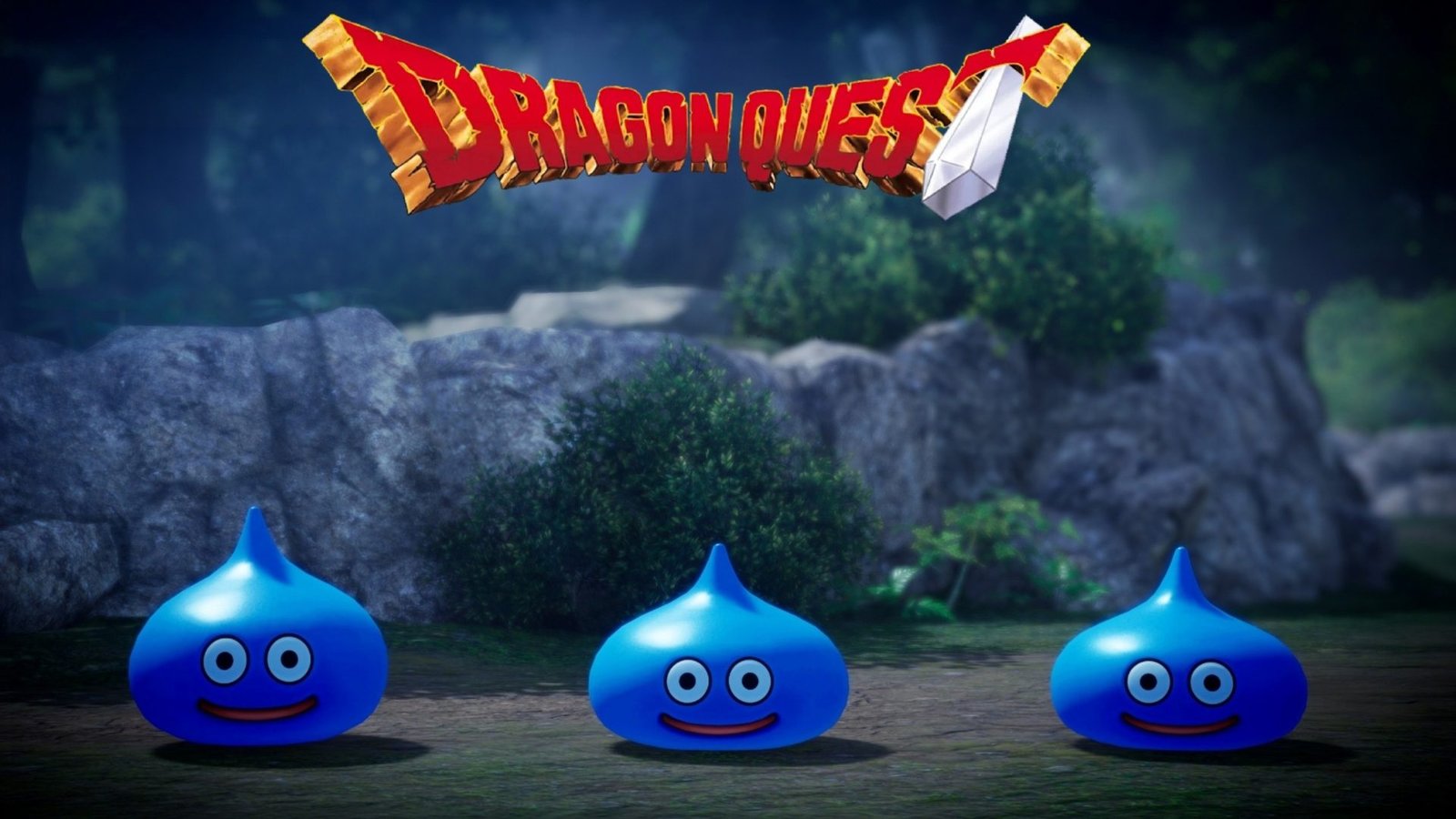 Dragon Quest 40th Anniversary logo, featuring a celebratory theme with the series' iconic characters and a UK-inspired background, highlighting the franchise's legacy and influence on the gaming industry in the UK