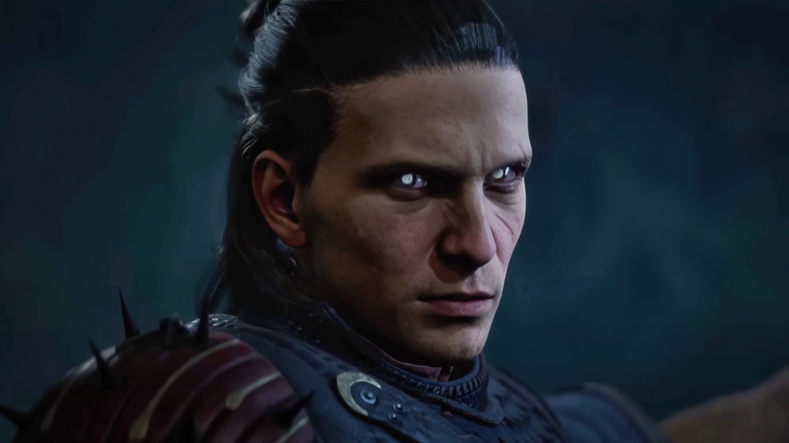 The Blood of Dawnwalker gameplay screenshot, showing the protagonist Coen in action, with a dark and atmospheric background, set in a fictional world with a mix of medieval and modern elements, showcasing the game's unique blend of action and storytelling, with a focus on the UK gaming scene