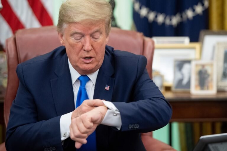 A Trump-branded watch with a major typo, sparking outrage among MAGA supporters and raising questions about the quality of merchandise associated with the former US President, with a focus on the primary keyword phrase 'Trump watch typo'