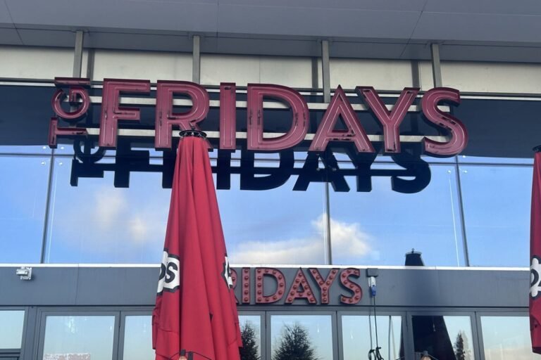 TGI Fridays restaurant in UK