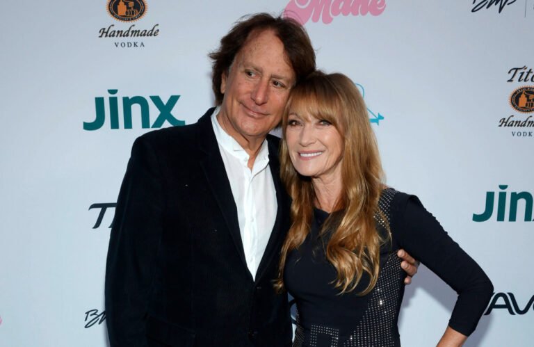 Jane Seymour and her husband on their wedding day, surrounded by nature and filled with love, showcasing their unique behaviour and approach to relationships