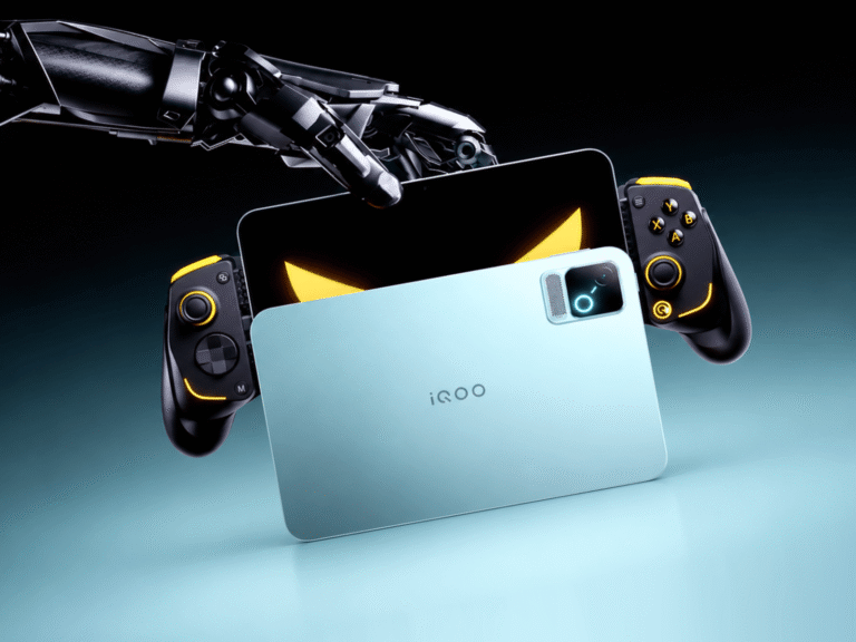 iQOO Pad Pro tablet with cooling fan