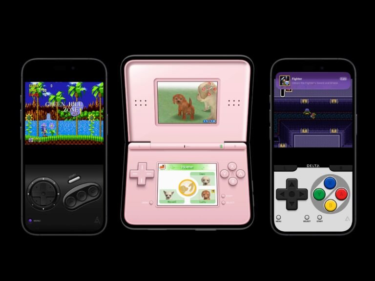 iPhone Duo Nintendo DS emulator