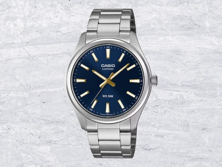 Casio MTS-120 watch face
