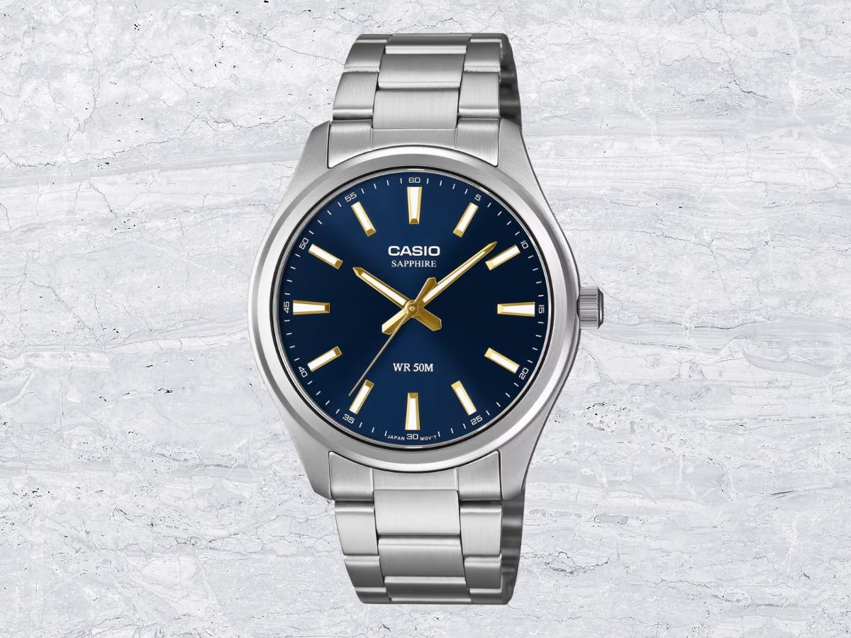 Casio MTS-120 watch face