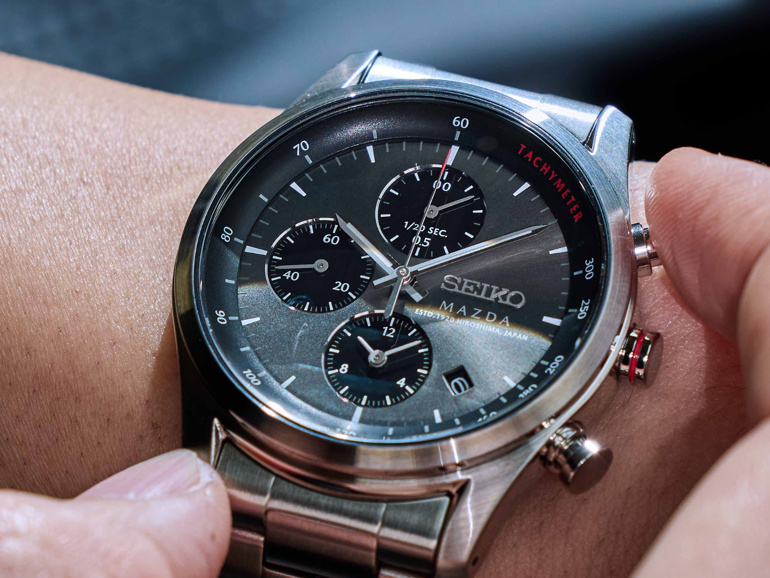 Mazda Chronograph Watch face