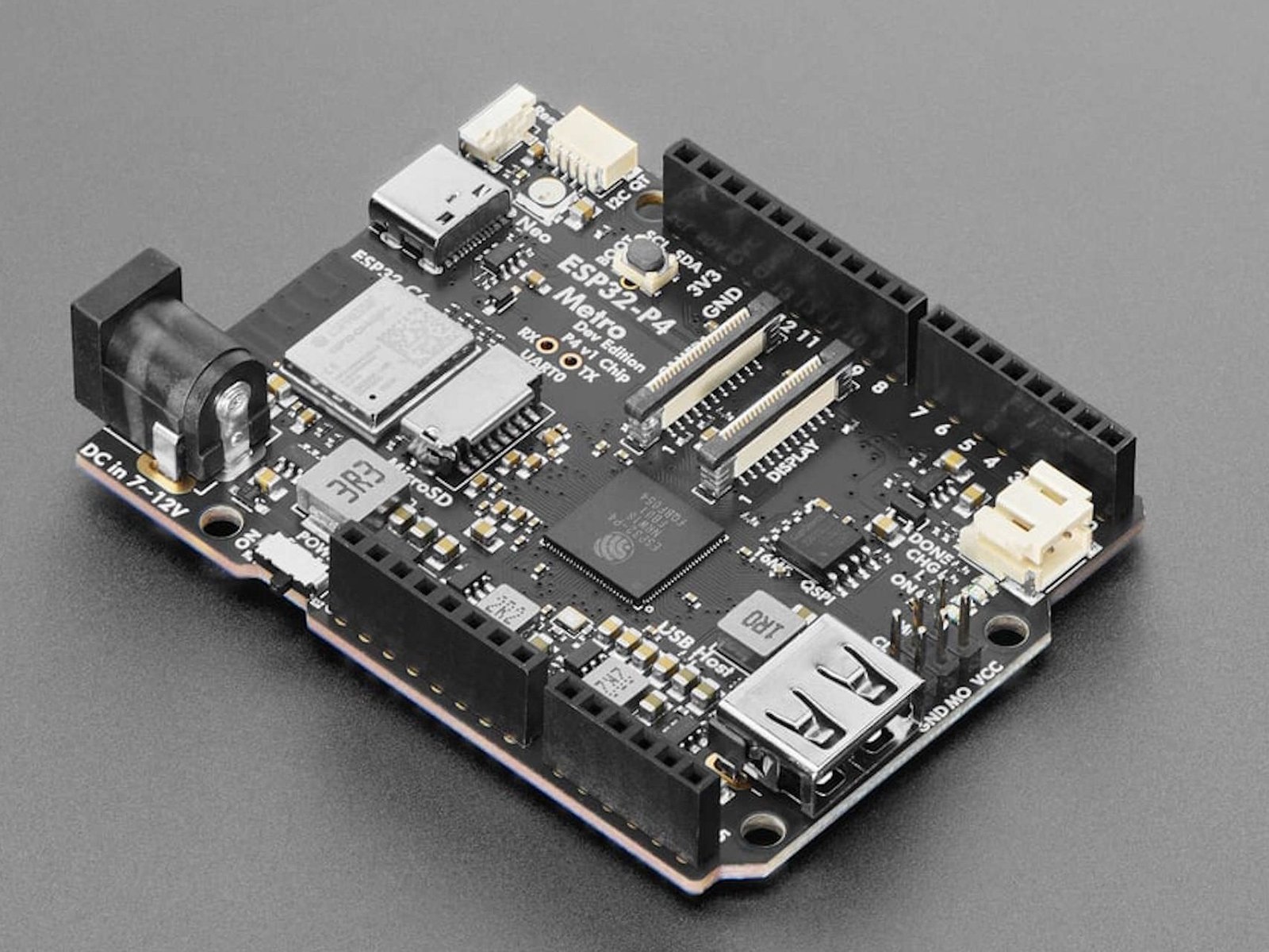 Adafruit Metro ESP32-P4 Hydra development board