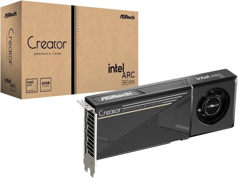Intel Arc Pro B70 graphics card