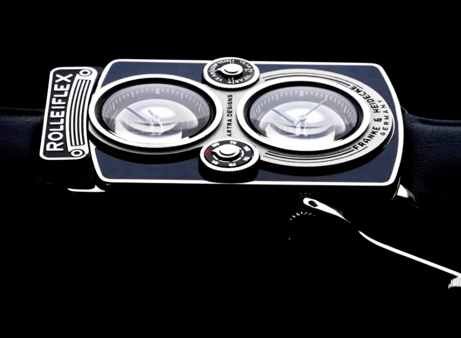 Rolleiflex TLR camera watch