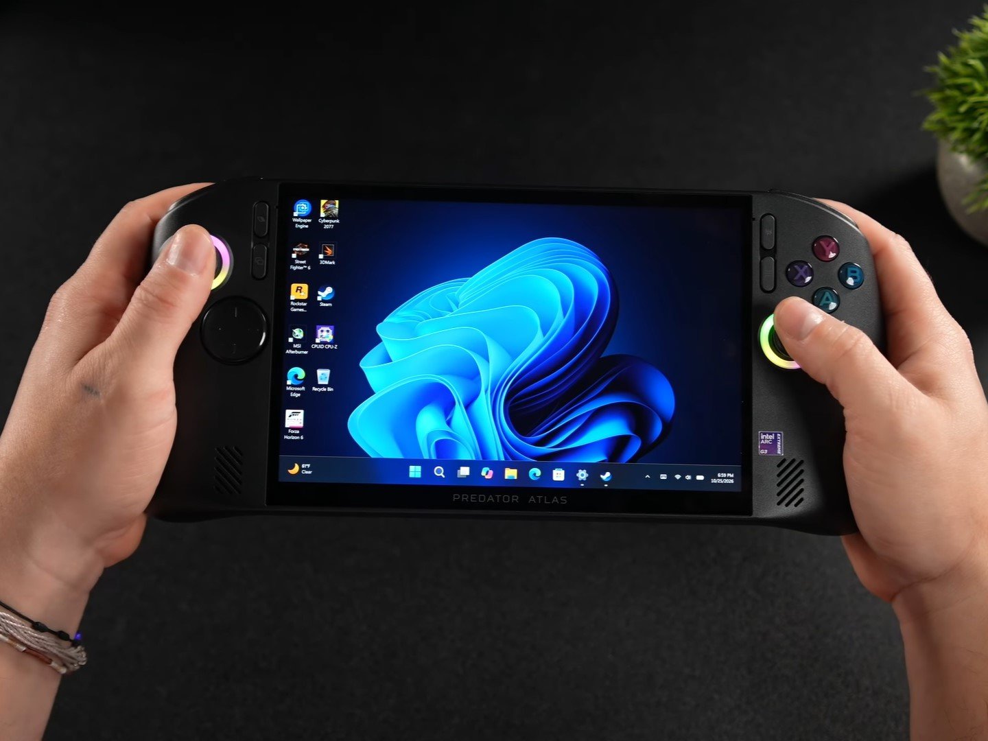 Acer Predator Atlas 8 handheld gaming console