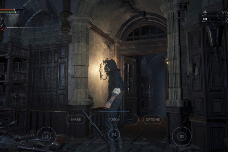 iPhone with PS5 controller
