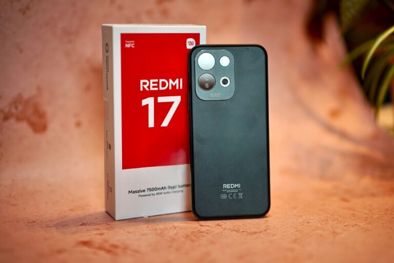 Xiaomi phone with update screen