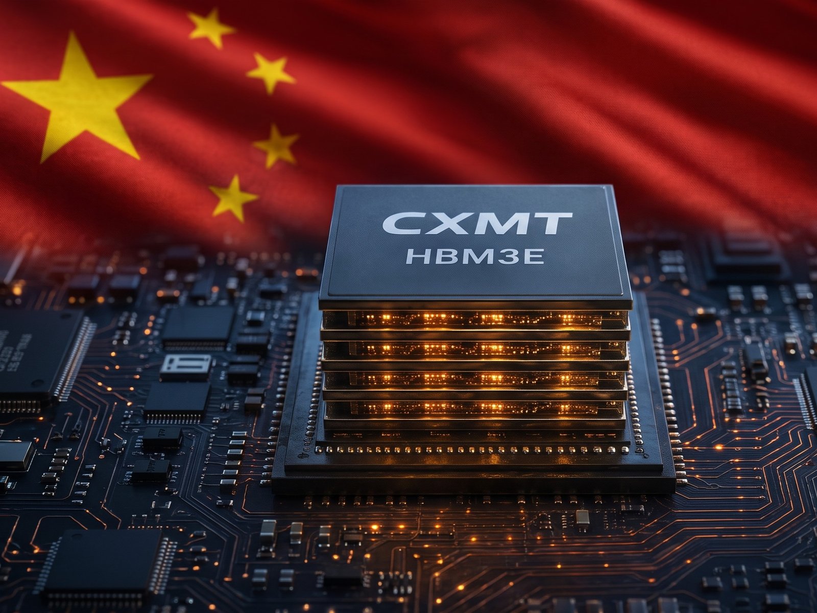 CXMT HBM3E memory chip