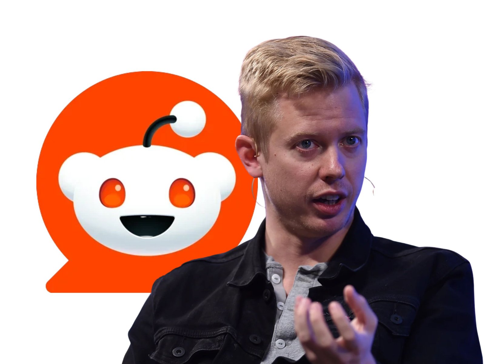 Reddit logo on Samsung phone