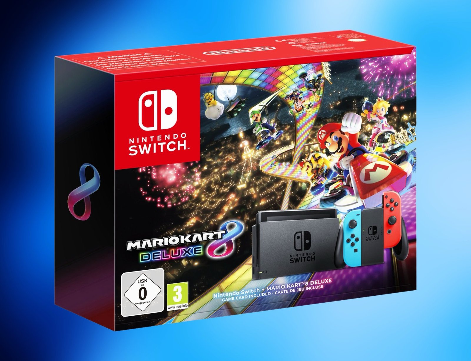 Nintendo Switch console and games