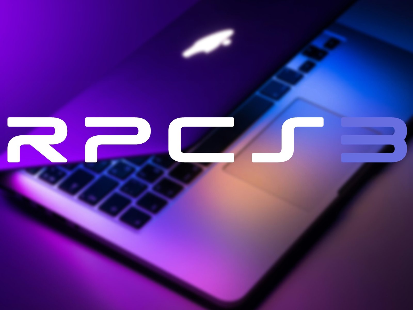 RPCS3 emulator on Apple MacBook Pro