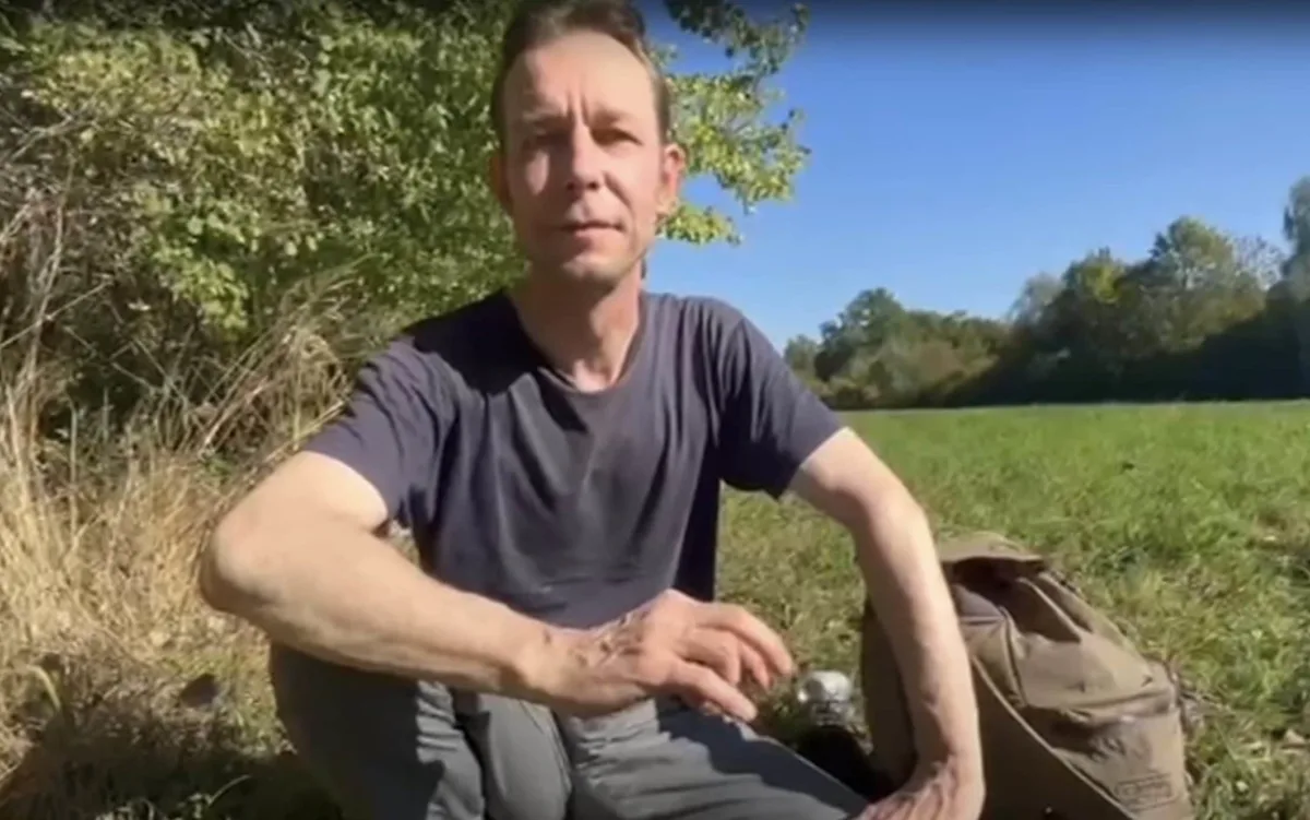Christian Brueckner living off the grid in the woods, with a focus on his behaviour and colour of character, sparking debate about the justice system and rehabilitation