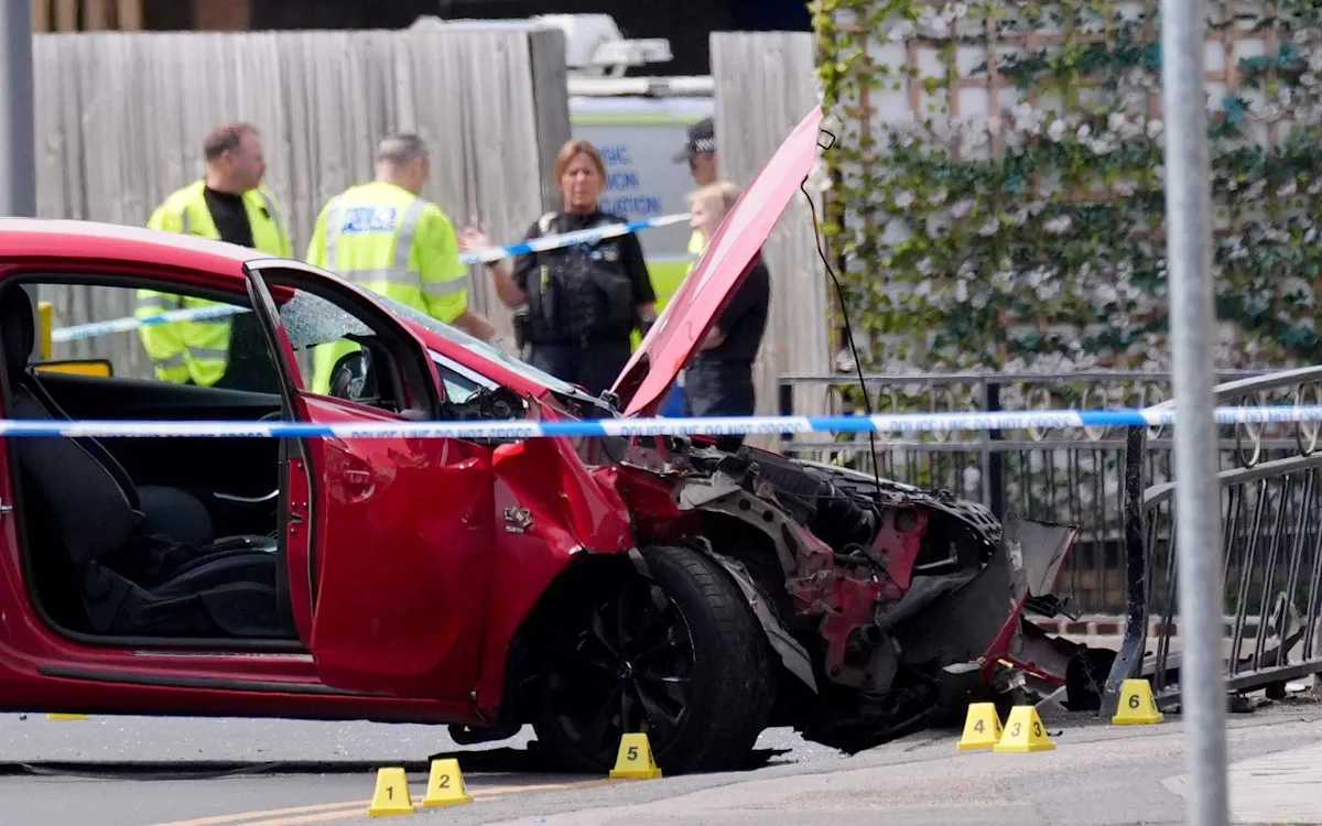 A car has ploughed into pedestrians in Nottingham, leaving several people injured and prompting a major incident response from emergency services, with a focus on Nottingham pedestrian accident